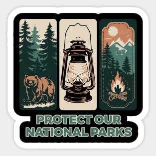 Protect-Our-National-Parks Sticker